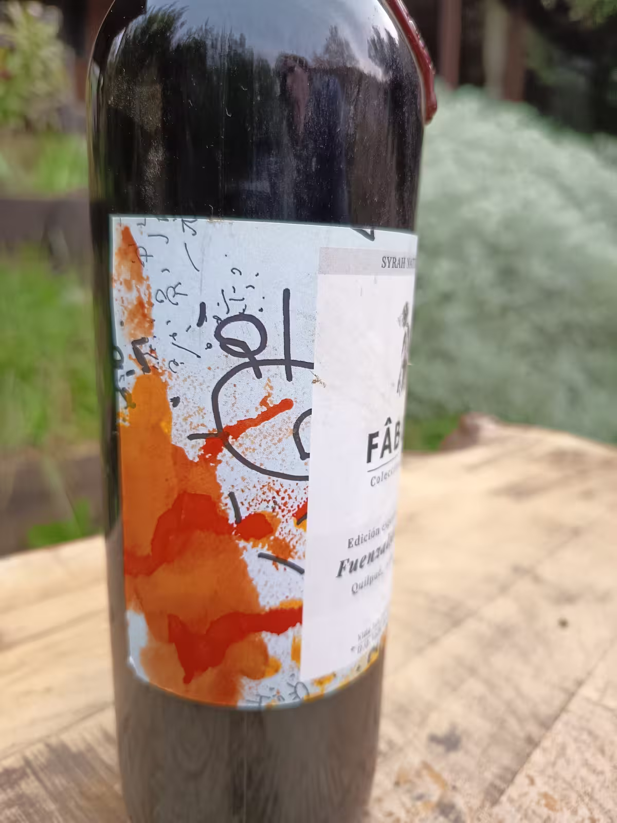 Etiqueta de vino para matrimonio